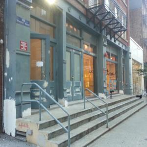 Facade durring repairs