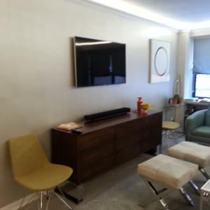 After tv installation 